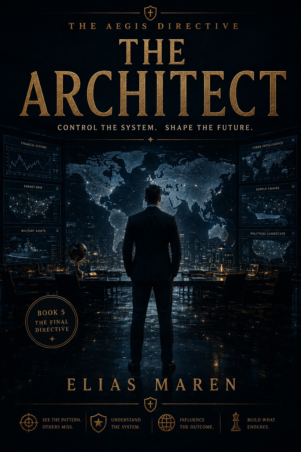 The Architect book cover — The Aegis Directive Book Five
